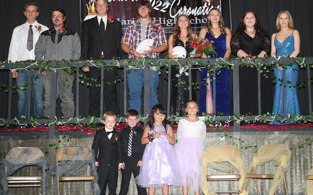 Marion crowns their King and Queen