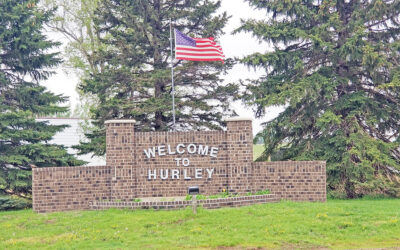 “Welcome to Hurley” sign gets an update