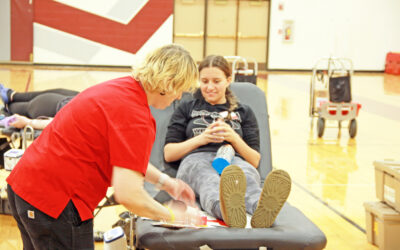 Red Cross had blood drive in Marion School