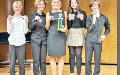 Centerville Oral Interp wins Districts!