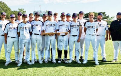 Post 72 falls in championship match