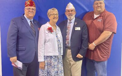 Homecoming Celebration held for American Legion Auxiliary President Learing